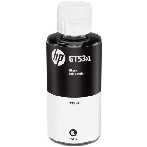 HP GT53XL (1VV21AE) 135-ml Black Original Ink Bottle (~8,000 pages)for HP Ink Tank 115, HP Ink Tank 315/319, HP Ink Tank Wireless 415/419, DeskJet G5810/G5820) photo 1 HP GT53XL (1VV21AE) 135-ml Black Original Ink Bottle (~8,000 pages)for HP Ink Tank 115, HP Ink Tank 315/319, HP Ink Tank Wireless 415/419, DeskJet G5810/G5820) photo 1