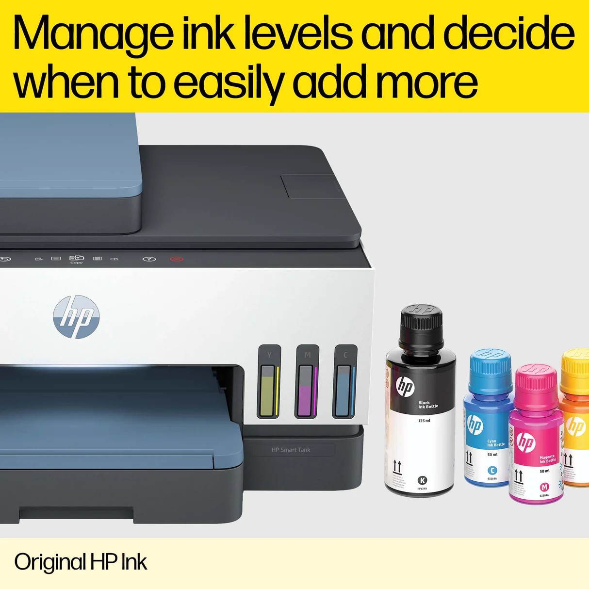 HP GT53XL (1VV21AE) 135-ml Black Original Ink Bottle (~8,000 pages)for HP Ink Tank 115, HP Ink Tank 315/319, HP Ink Tank Wireless 415/419, DeskJet G5810/G5820) photo 5
