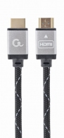 Cable HDMI GMB CCB-HDMIL-7.5M, 7.5m, male-male, Select Plus Series, High speed HDMI cable with Ethernet, Supports 4K UHD resolutions at 60 Hz, Durable nylon braiding and premium style connectors thumbnav 1