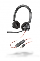 Casti Plantronics Blackwire 3320, Black thumbnav 1