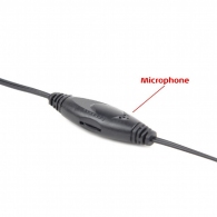 Casti Gembird MHS-903, Black thumbnav 2