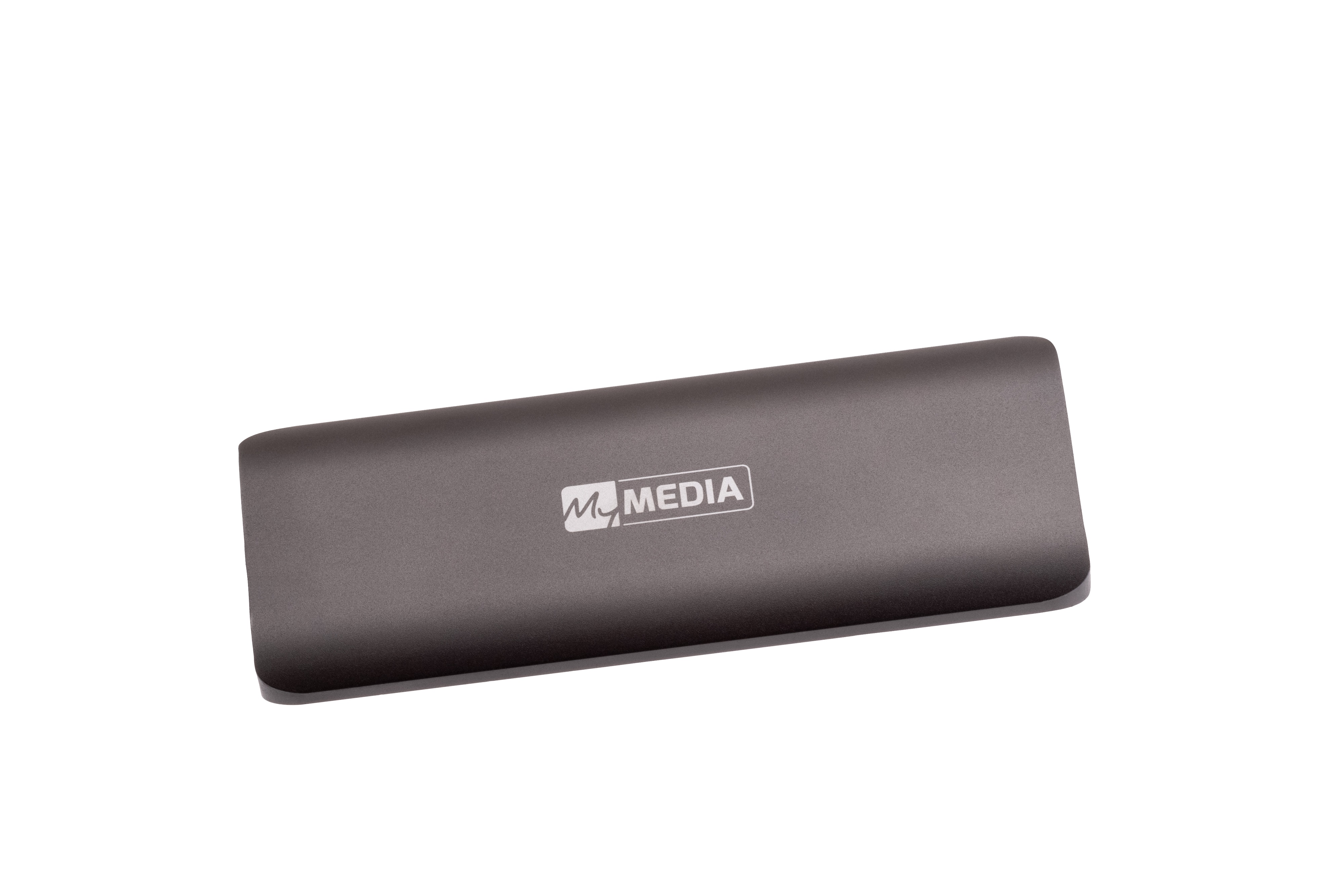 M.2 External SSD 256GB  MyMedia (by Verbatim) External SSD USB3.2 Gen 2, Sequential Read/Write: up to 520/400 MB/s, Light, Sleek space grey aluminium design, Ultra-compact aluminum housing photo 1