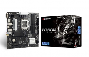 Placa de baza BIOSTAR B760MZ­E PRO / AM4 / B760 / DDR5 / mATX thumbnav 1