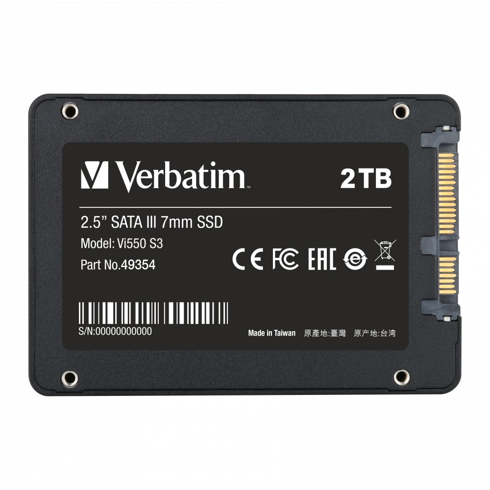 SSD 2.5” Verbatim VI550 S3 2.0TB photo 2