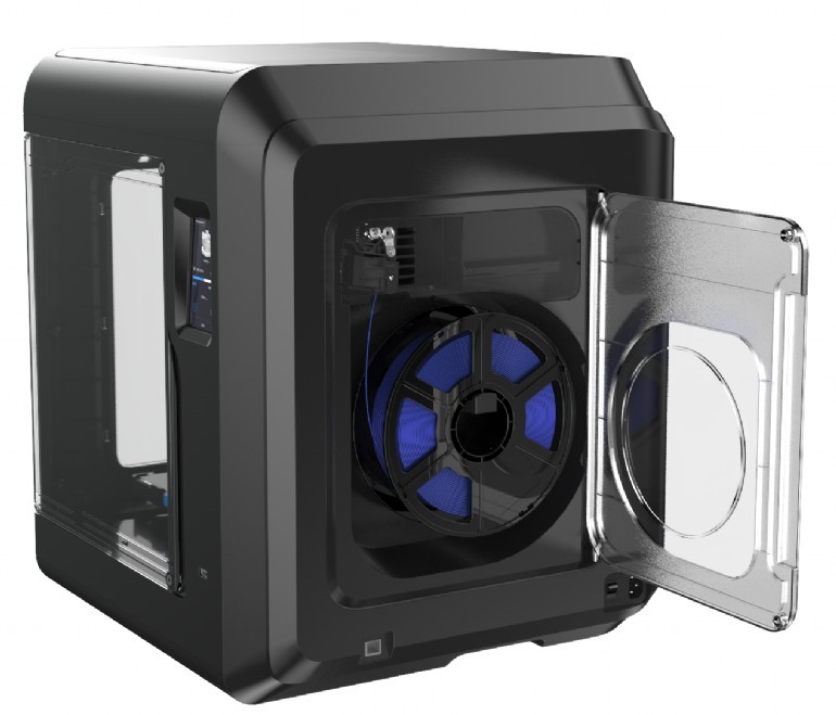 Gembird 3D Printer Flashforge Adventurer4, FFF, Single extruder, Fully-Closed Design & Auto-Temperature Control System, Build size: up to 220 x 200 x 250 mm, Connection Internet/USB stick/ WIFI, Filament: ABS/PLA/PC/PETG/PLA-CF/PETG-CF spool, 1.75mm photo 3
