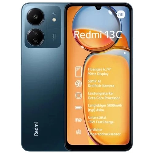 Smartphone Xiaomi  Redmi Redmi 13C / 8GB RAM / 256GB / Navy blue photo 1