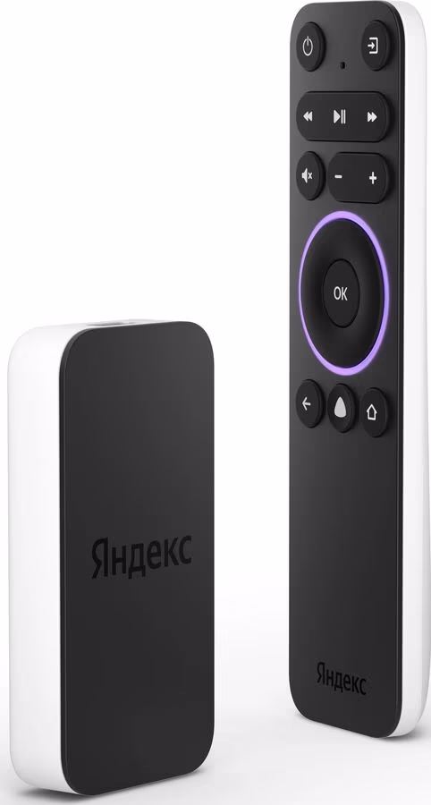 4K Mediaplayer Yandex Module with Alisa / Kinopoisk, Yandex Music, HDMI, Remote Control, Alisa Assistant built-in, YaOS