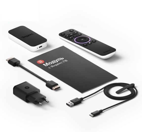 4K Mediaplayer Yandex Module with Alisa / Kinopoisk, Yandex Music, HDMI, Remote Control, Alisa Assistant built-in, YaOS photo 3