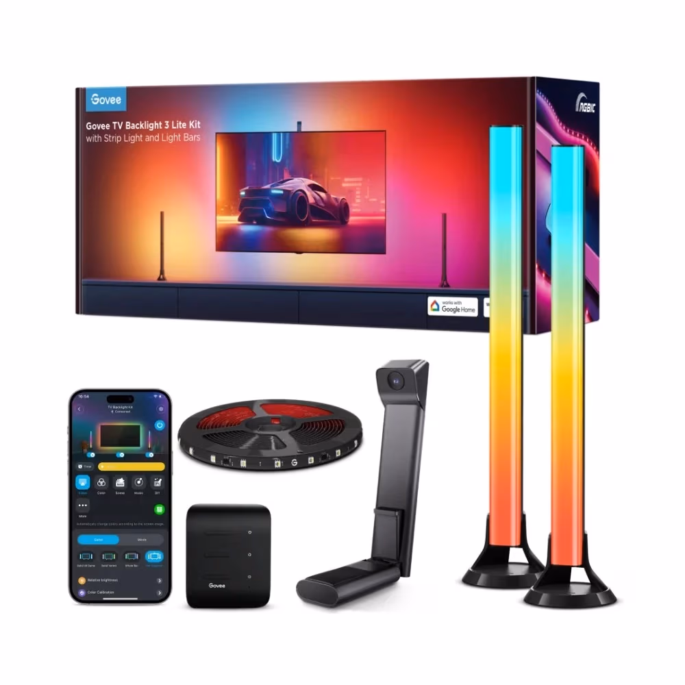 Светодиодная лента для телевизора Govee TV Backlight 3 Lite Kit t (55”-65” + Light Bars 40”-70”)