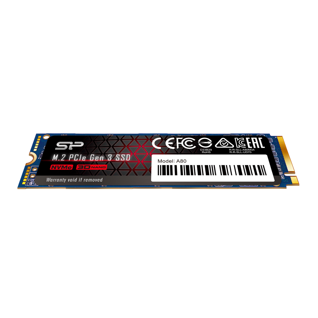 M.2 NVMe SSD Silicon Power A80/ 1.0TB/ PCIe3.0 x4 / NVMe1.3/ M2 Type 2280 photo 4