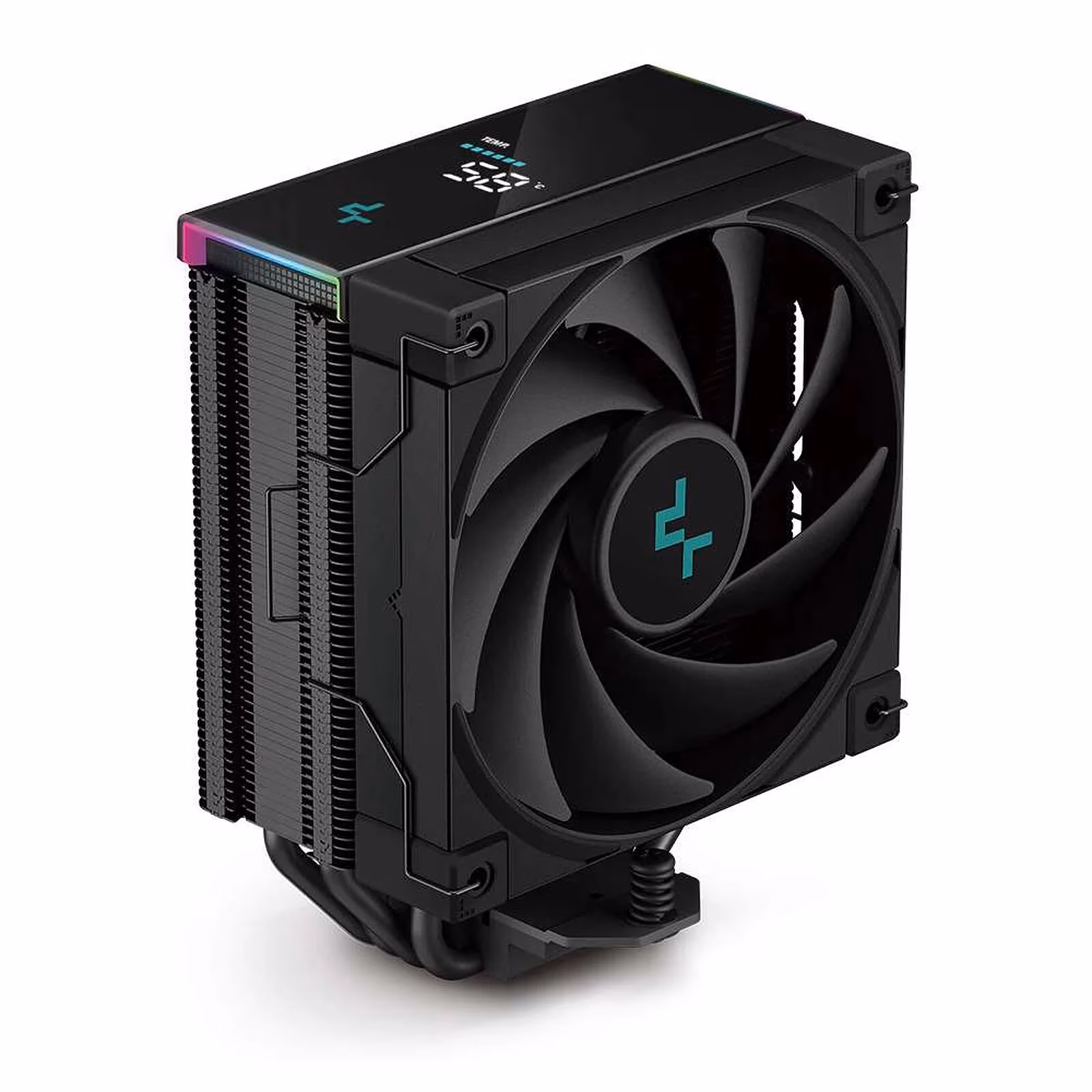 Cooler DEEPCOOL AK400 DIGITAL PRO/ Universal / 220W /500~1750rpm/ <25dBA/ 60.89 CFM/ Black