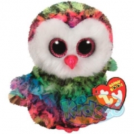 TY TY37143 Bb Owen - Multicolor Owl 24cm thumbnav 1