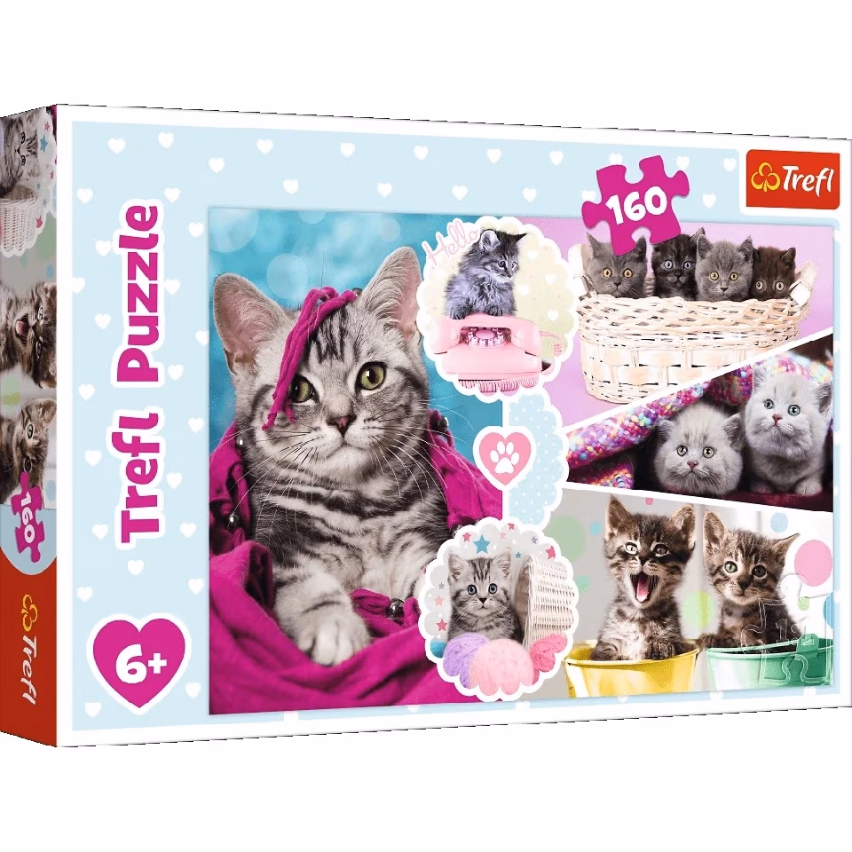 Trefl Puzzles 15371 160 Милые котята 
