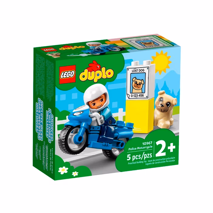 Lego Duplo Полицейский мотоцикл 10967