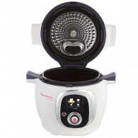 Мультиварка- скороварка Moulinex CE701132, 1200 Вт, 50 программ, Белый thumbnav 1