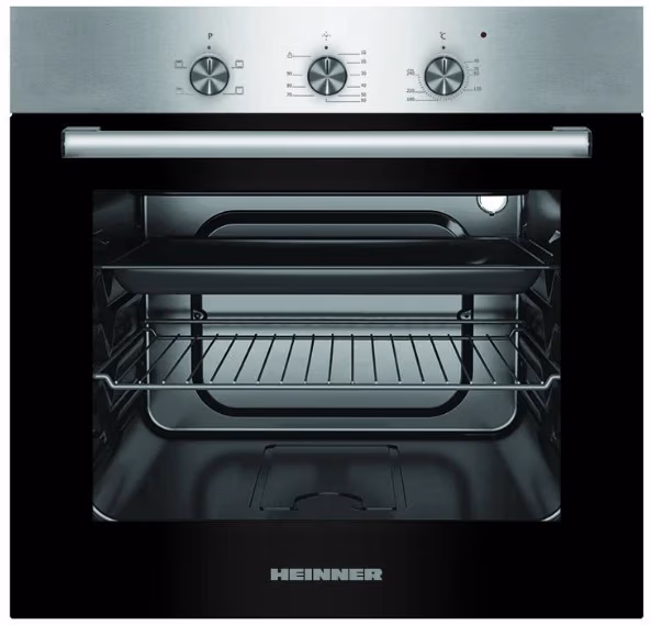 Встраиваемый духовой шкаф Heinner HBO-S624LTG-IX