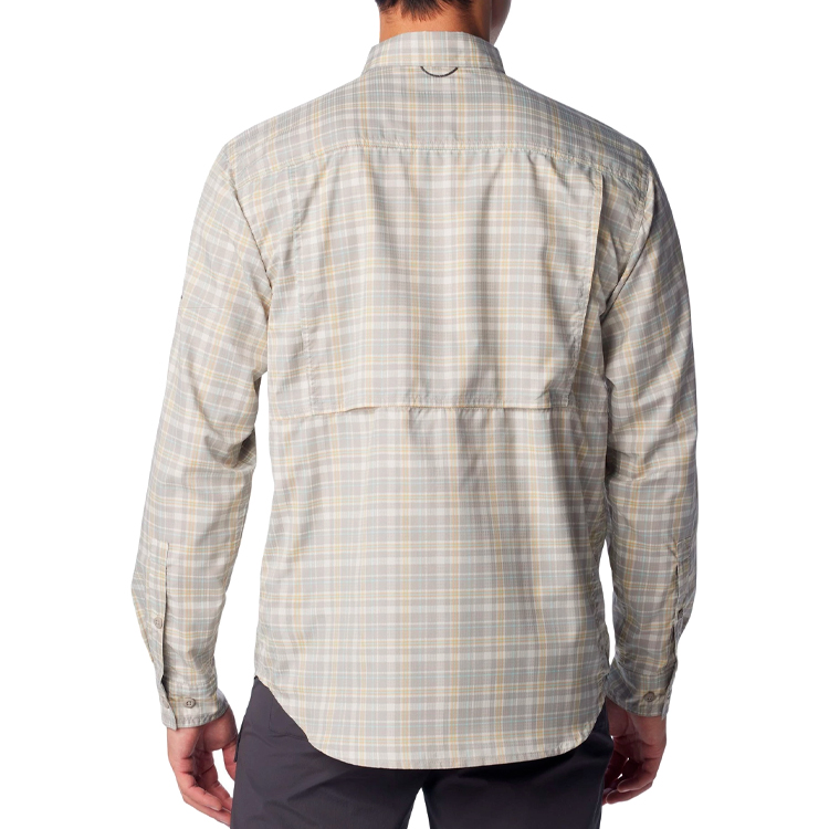Мужская Рубашка Columbia Silver Ridge Utility Lite Plaid Long Sleeve Shirt S Серый photo 4