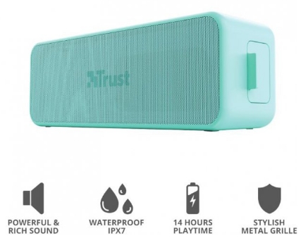 Портативная колонка Trust Zowy Max Mint Другие цвета photo 2