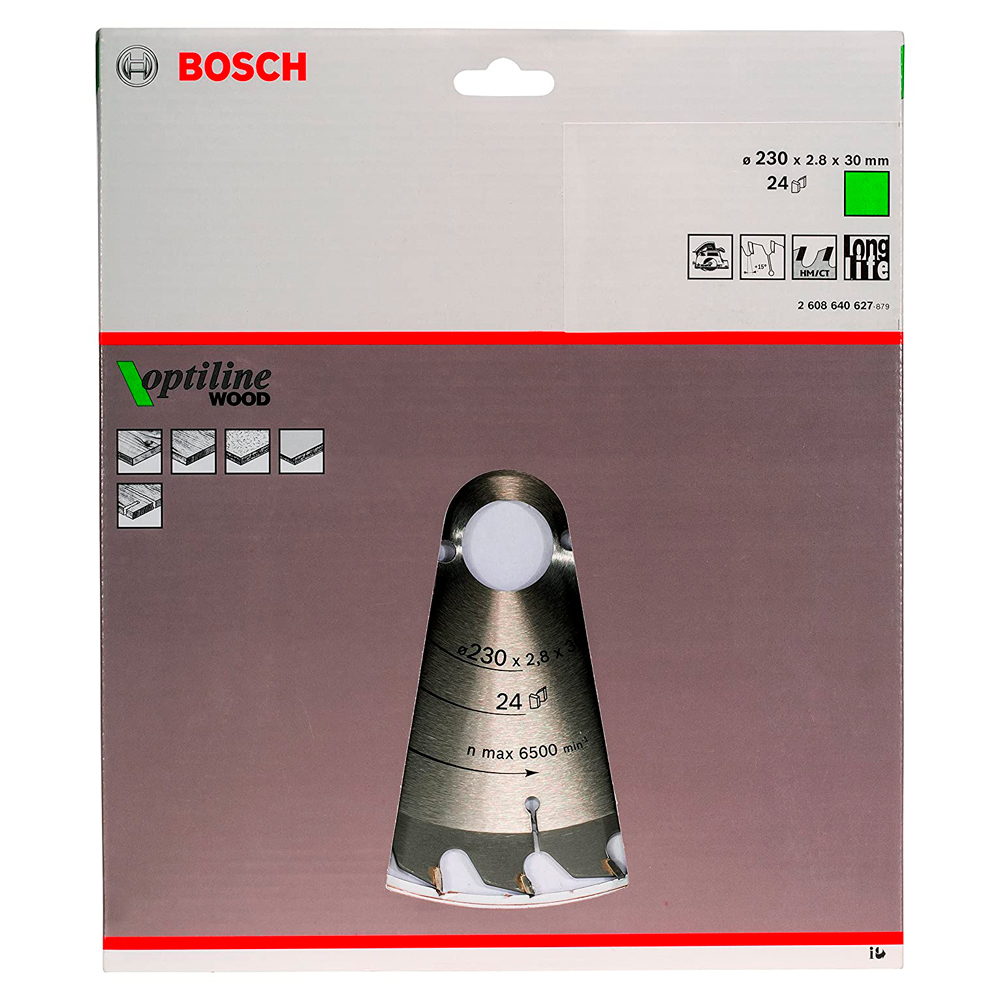 Пильный диск по дереву Bosch 2608640627 photo 1