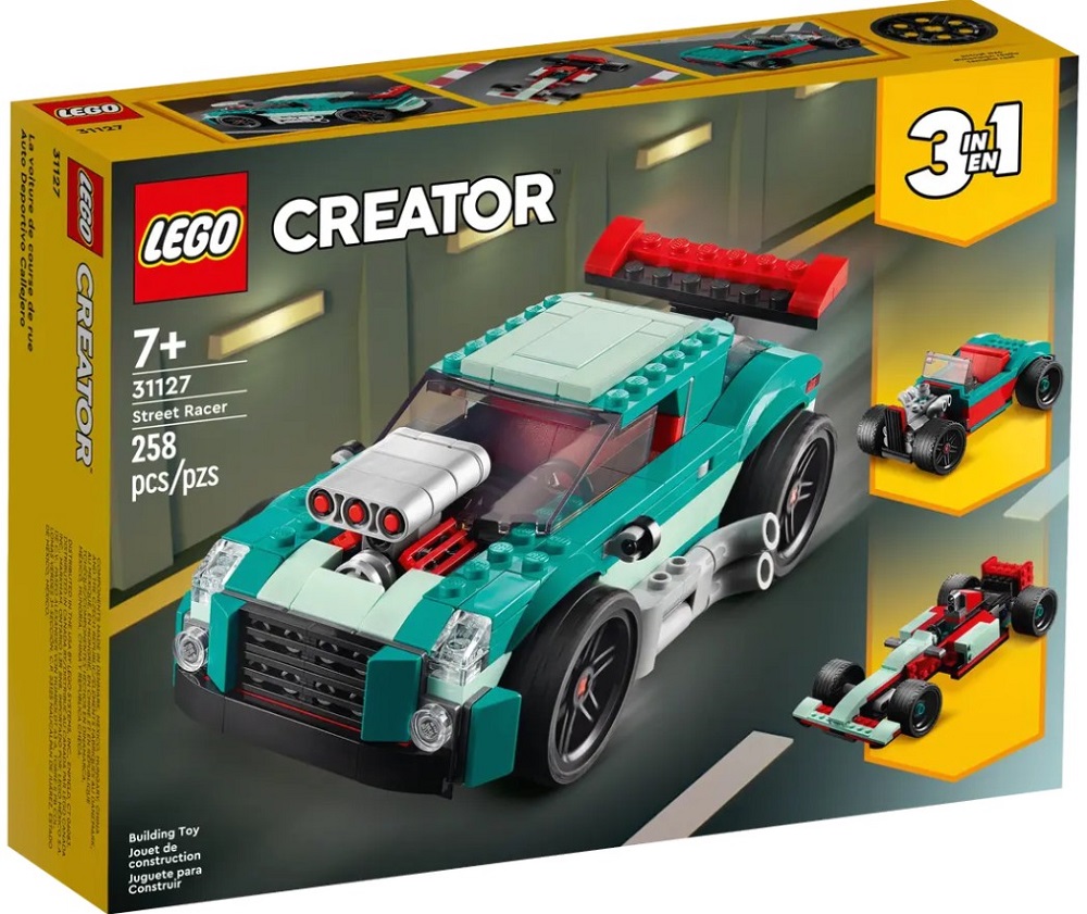 Конструктор Lego Creator Street Racer 31127 от 7+ лет photo 1 Конструктор Lego Creator Street Racer 31127 от 7+ лет photo 1