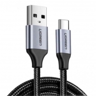 Кабель USB-A - USB Type-C UGREEN 3A Braided 1.5m Grey (60127) thumbnav 3