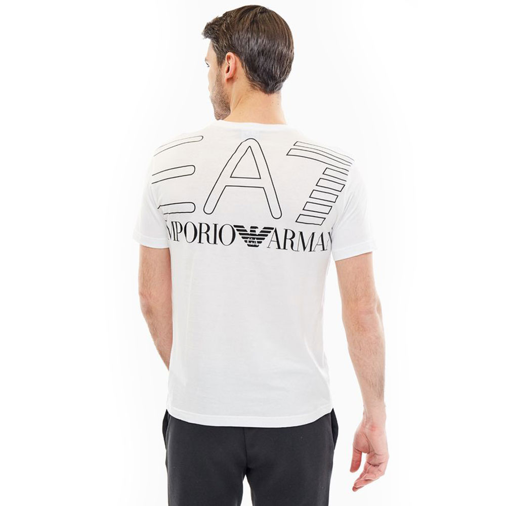 Футболка мужская EA7 EMPORIO ARMANI JERSEY T-SHIRT L Белый photo 2