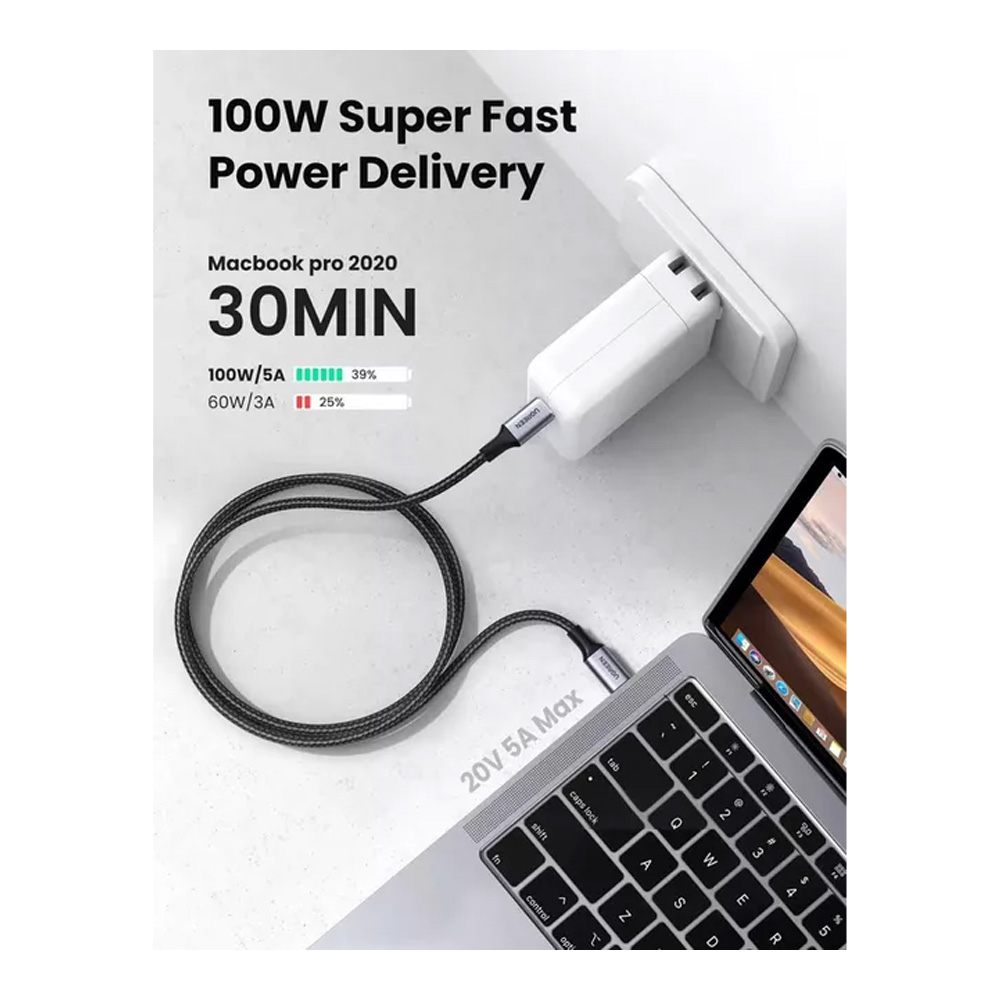 Cablu USB Type-C - USB Type-C UGREEN 70427 photo 4