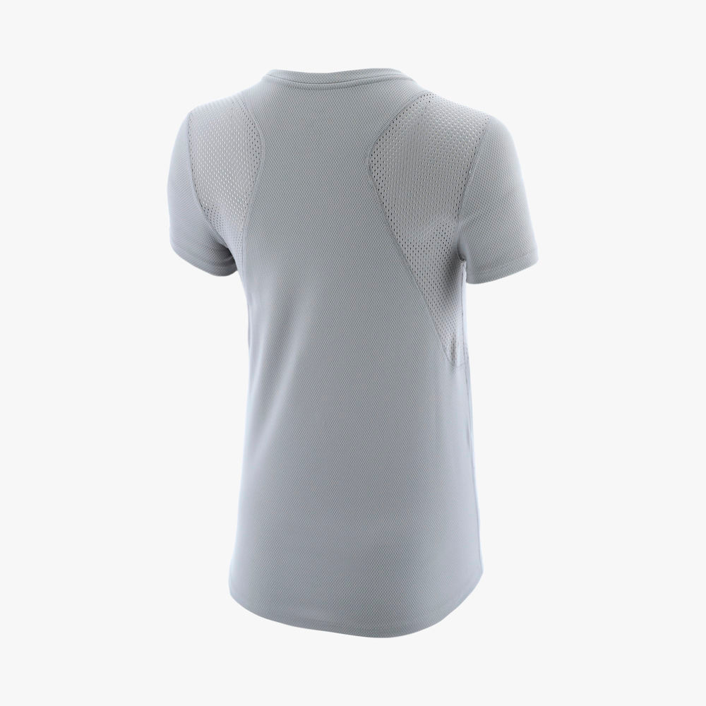 Футболка Nike RUN TOP SS / Женский / L / Серый photo 3