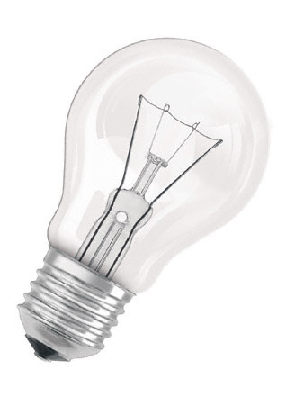 Лампа накаливания Osram Classic B 60W CL E27 photo 1