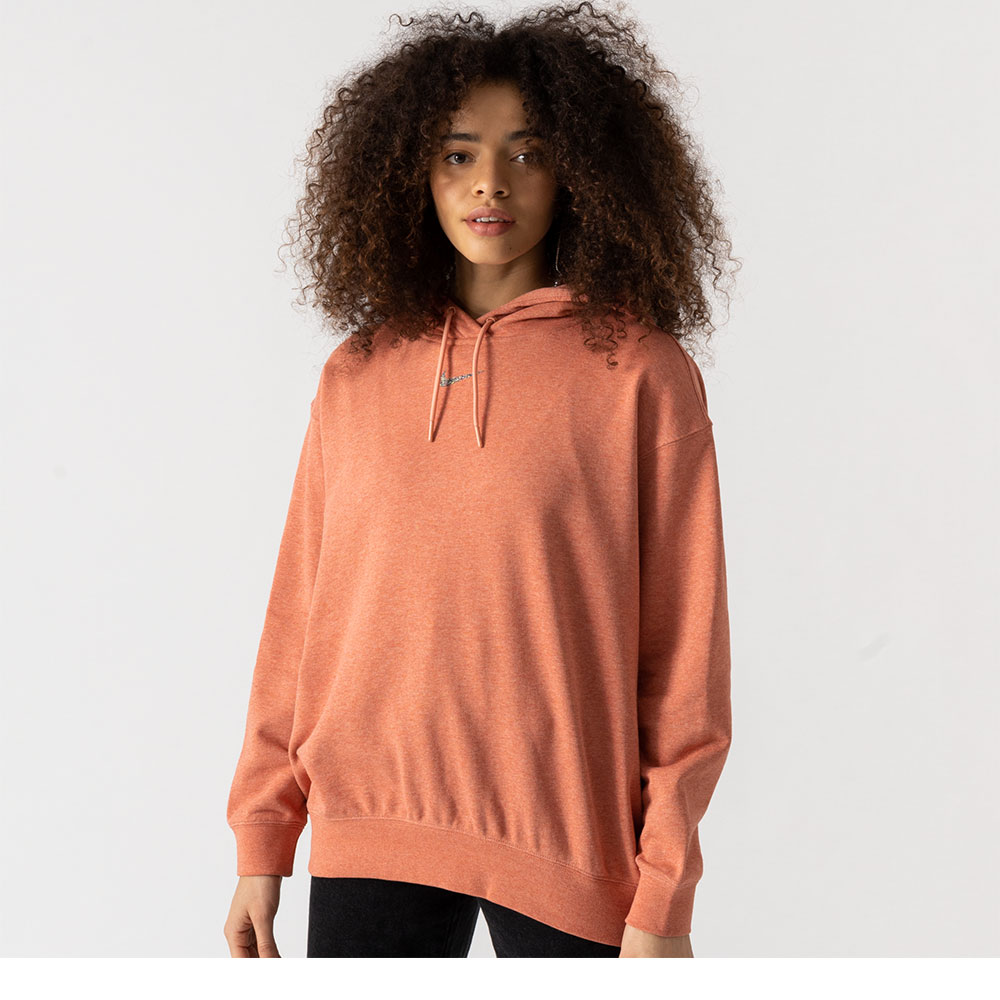 Толстовка Nike W NSW ESS FLC HOODIE CLCTN RE XS Оранжевый Женский photo 2