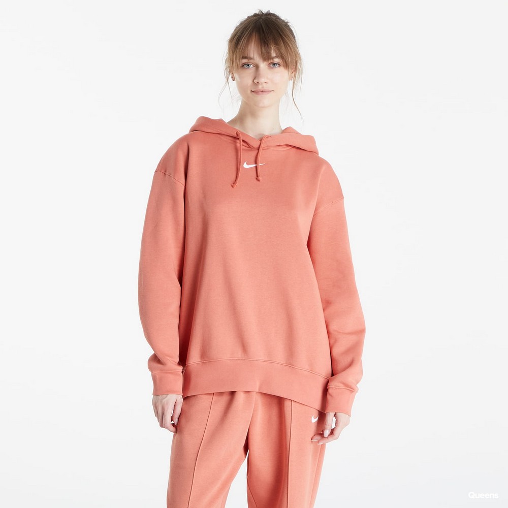 Hanorac Nike W NSW ESSNTL CLCTN FLC OS HD S Roz Femei photo 2