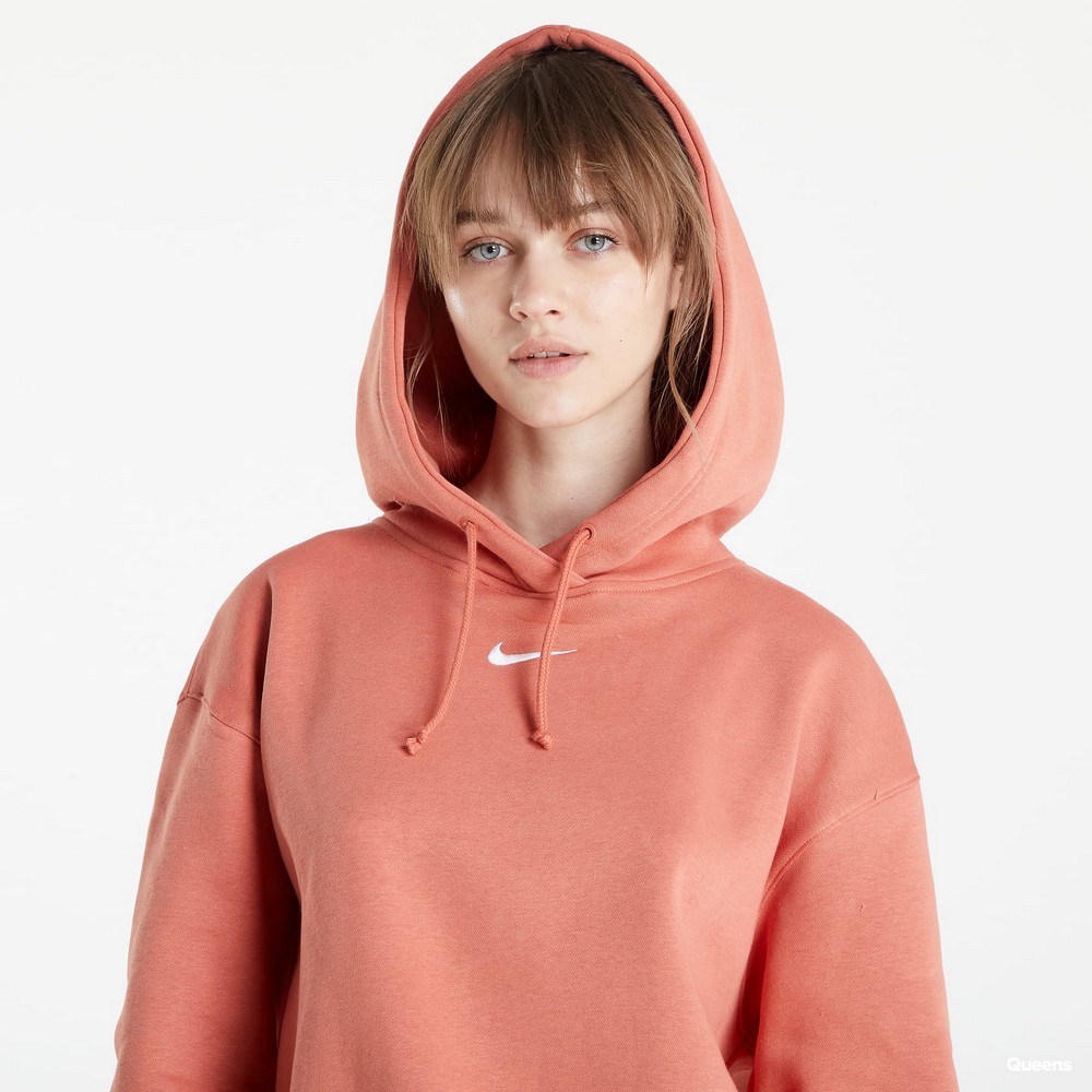Hanorac Nike W NSW ESSNTL CLCTN FLC OS HD S Roz Femei photo 3