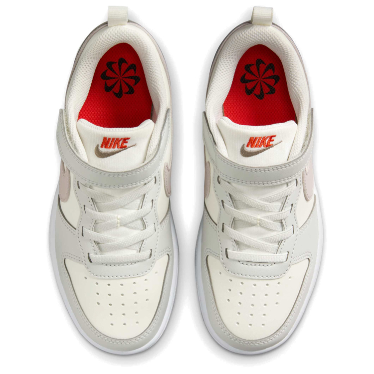 Кроссовки Nike COURT BOROUGH LOW RECRAFT (PS) / Женский / 35 / Бежевый photo 4