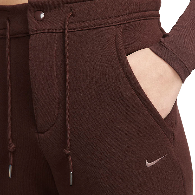 Брюки Nike W NSW NK MDRN FLC FT HR PANT M Коричневый Женский photo 4