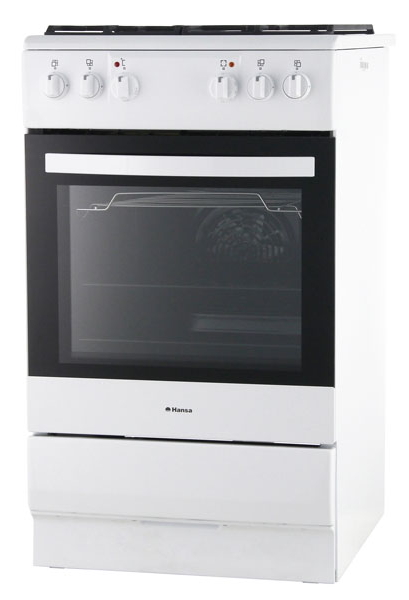 Газовая плита Hansa FCMW58027 / 4 конфорок / 50 см / Белый photo 6