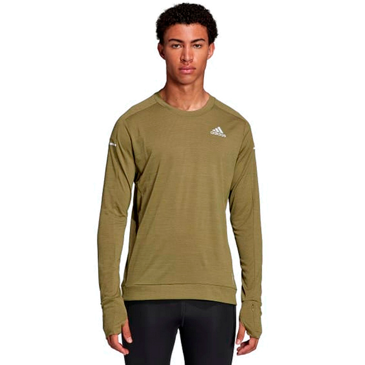 Hanorac pt bărbați Adidas COOLER LONGSLEE S Hachi photo 2