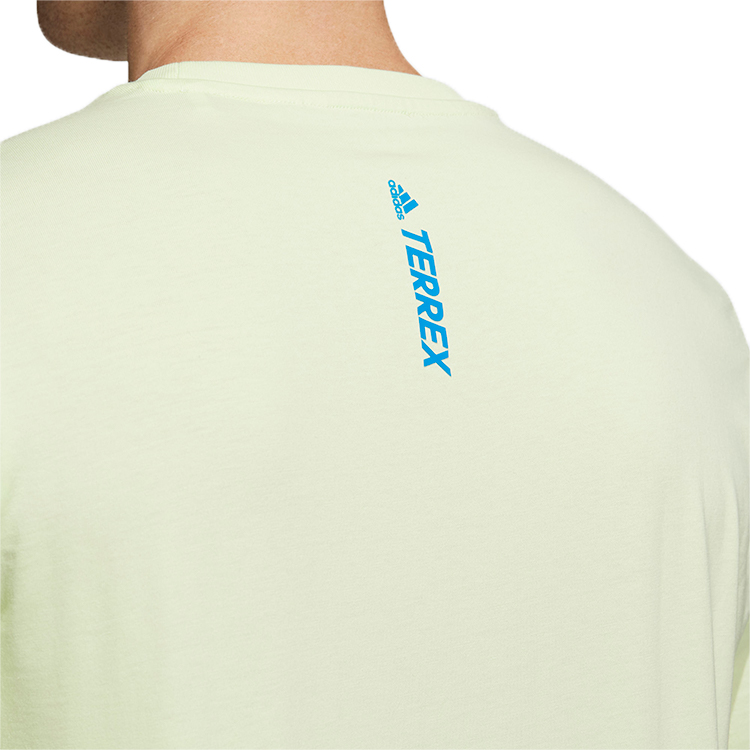 Футболка мужская Adidas SS LOGO GFX T S Желтый photo 5