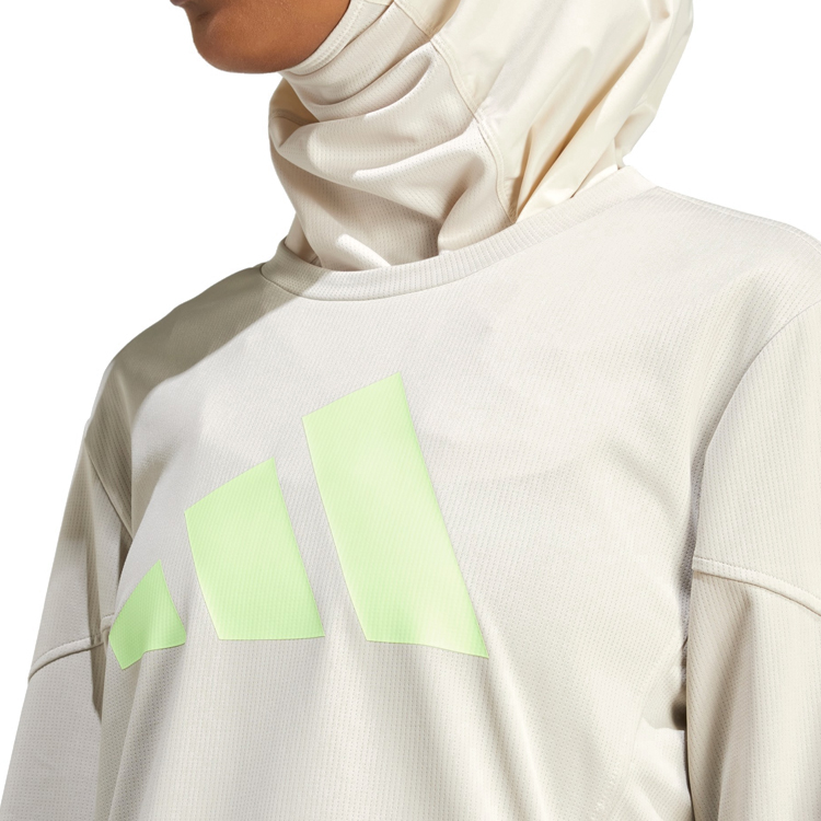 Толстовка Adidas RUN IT LS / Женский / XS / Бежевый photo 2
