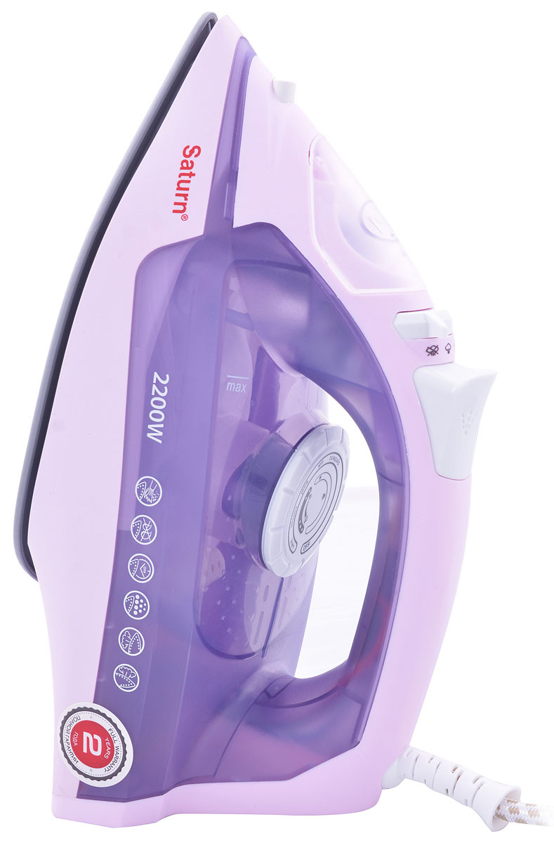 Fier de calcat Saturn ST-CC7127, 300 ml, Violet photo 
