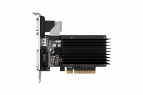 Palit GeForce GT710 2GB DDR3 64Bit 954/1600Mhz VGA, DVI, HDMI, Passive Cooling, Retail thumbnav 1