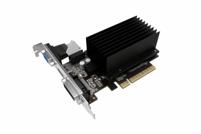 Palit GeForce GT710 2GB DDR3 64Bit 954/1600Mhz VGA, DVI, HDMI, Passive Cooling, Retail thumbnav 2