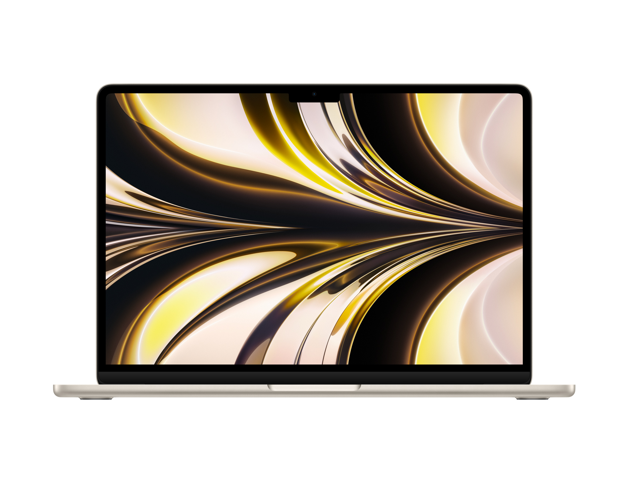 APPLE MacBook Air 13.6" M2 (2022) Starlight, 8GB RAM, 256GB SSD, RU layout photo 1