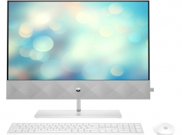 All-in-One PC - 27" HP Pavilion 27-ca1036ci 27" FHD IPS AG Non-Touch, AMD Ryzen 7 5825U, 16GB (2x8Gb) DDR4, 1TB M.2 PCIe NVMe SSD, AMD Integrated Graphics, CR, FHD 5MP Privacy Cam, Dual Mic, WiFi6 2x2 + BT5.2, HDMI, USB-C, LAN, USB Keyboard and Mouse wire thumbnav 1