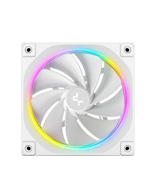 Кулер для корпуса DEEPCOOL FFL12R WH/ 120mm ARGB PWM fan/ White photo 2