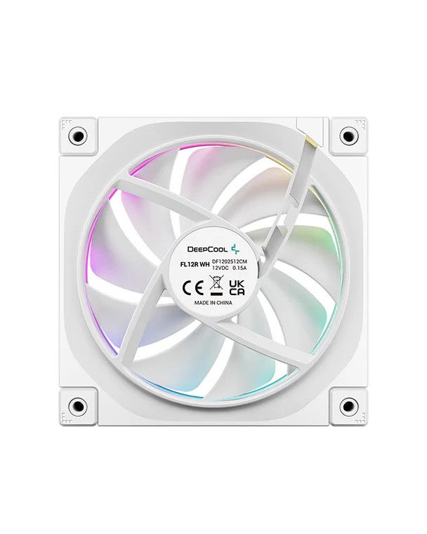 Кулер для корпуса DEEPCOOL FFL12R WH/ 120mm ARGB PWM fan/ White photo 3