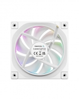 Кулер для корпуса DEEPCOOL FFL12R WH/ 120mm ARGB PWM fan/ White thumbnav 3