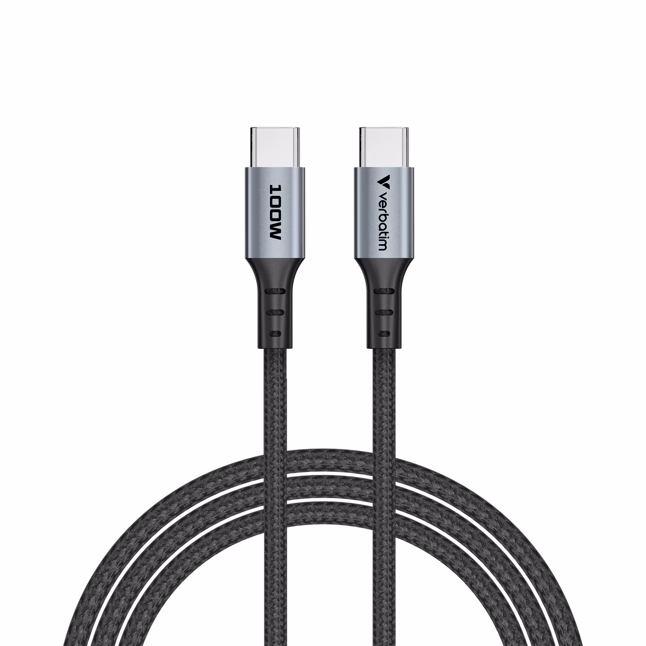 Cablu USB-C to USB-C Verbatim Sync & Charge 100W / 1.2 m/  Black