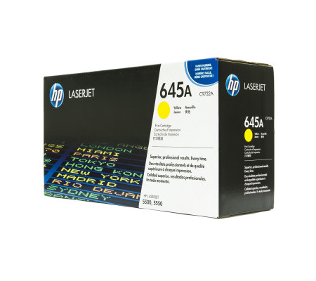 HP 645A (C9732A) Yellow Cartridge for HP LaserJet 5550, 5500, 12000 p. photo 6