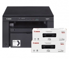 МФУ Canon  i-Sensys MF3010 + Kit (CRG725 x 2pcs) / A4 / Black