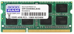 Оперативная память GOODRAM DDR3L-1600 SODIMM 4ГБ thumbnav 1